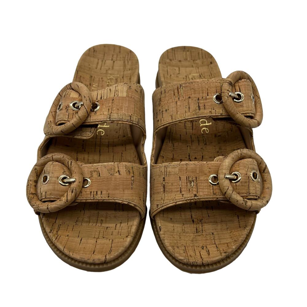 Kate Spade Rhodes Cork Slide Sandals Size 6